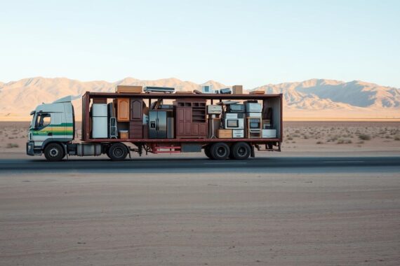 نقل عفش من المدينة المنورة إلى طريف