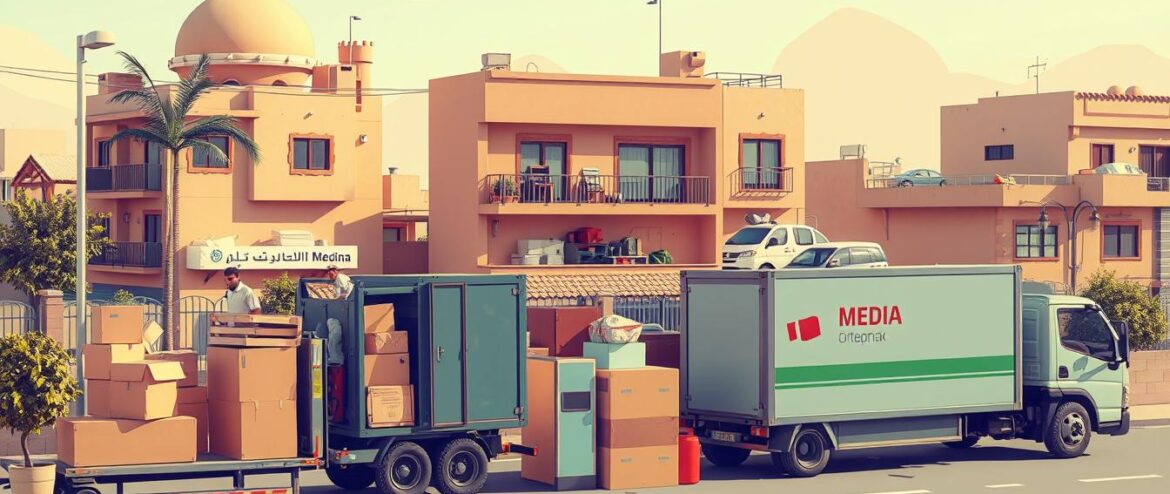 نقل عفش من المدينة المنورة الى بللسمر